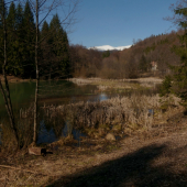 Pri vodnej nádrži Horná Lehota
