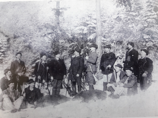 Horári grófa Csákyho po poľovačke