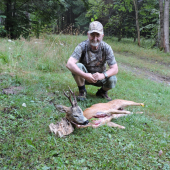 Srnec k 75 narozeninám.