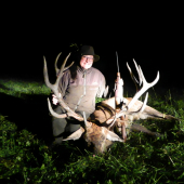 S priazňou sv. Huberta...môj prvý jeleň