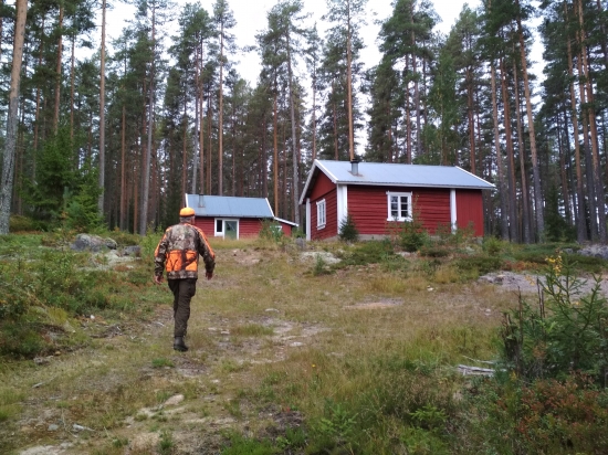 Lovecké chaty na severu