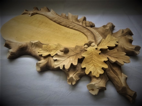 Podložka pod jeleniu trofej...