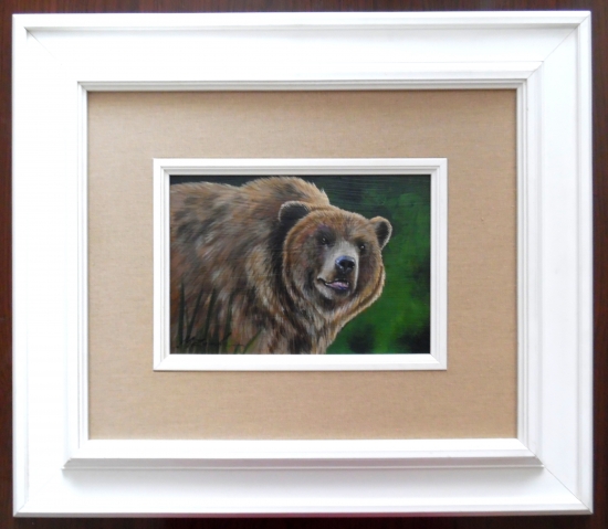 Portrét medveďa