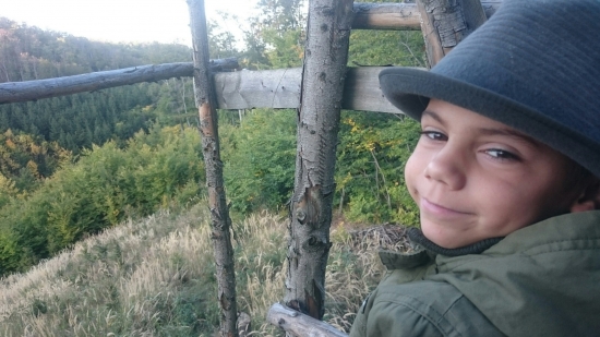 Večerní idylka v lese s mojím(doufám) nástupcem