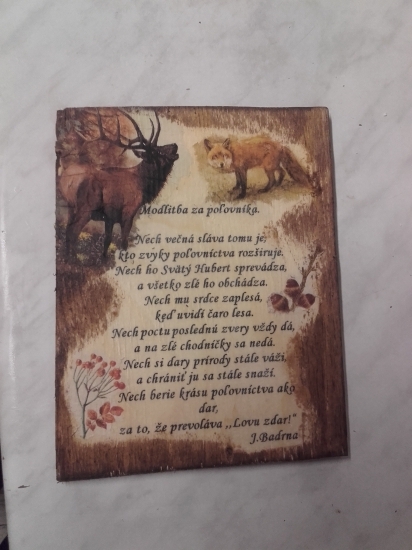 Modlitba za poľovníka