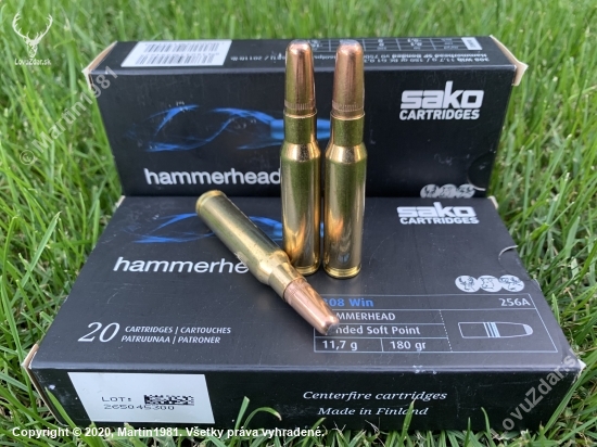 308w Sako hammerhead 11,7gr