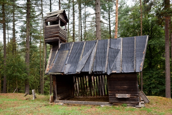 kazatelna na seníku