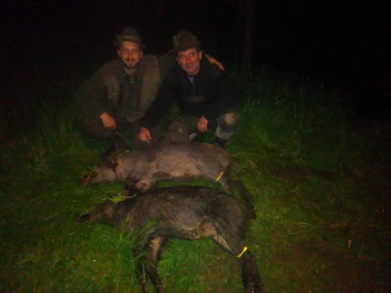 Úspešný večer s kamarátom.