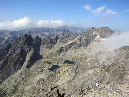 pohľad z výšky 2634 m n.m
