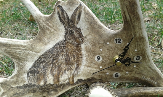 HODINY Z DANČÍ LOPATY - zajíc