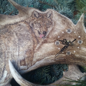 HODINY Z DANČÍ LOPATY - vlk