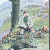 FJ I s ulovkom kamzíka
