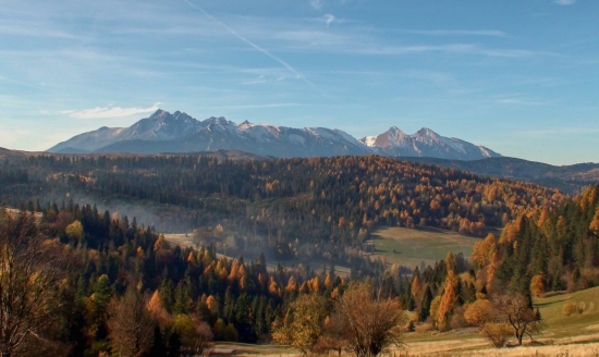 jesenná paletka Spišská Magura