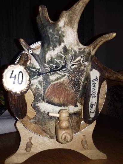 10 litrový dubový súdok :)