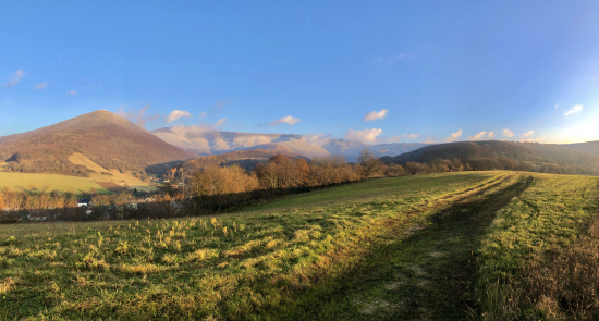 Podvečer na Záchribí