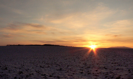 nádherné zimné rána