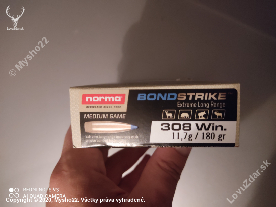 Norma BondStrike 308w