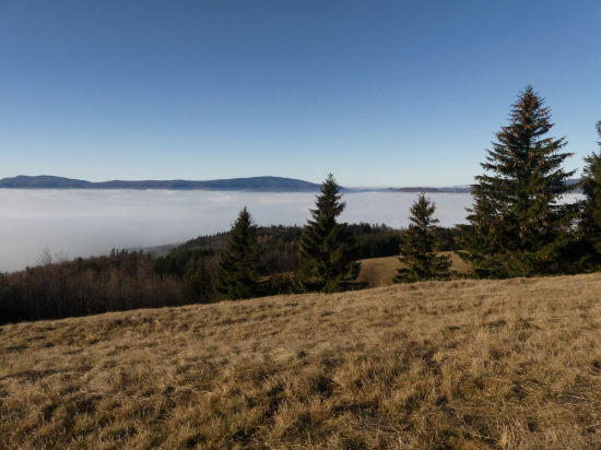 Pohľad na Kremnické vrchy