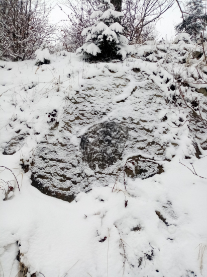 Zasnežený úsmev slniečka