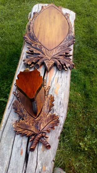 Pod Muflónie Trofeje, preparát a lebka.