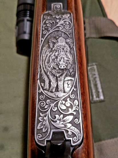 Rytina schránky CZ 557 ,moje práce.