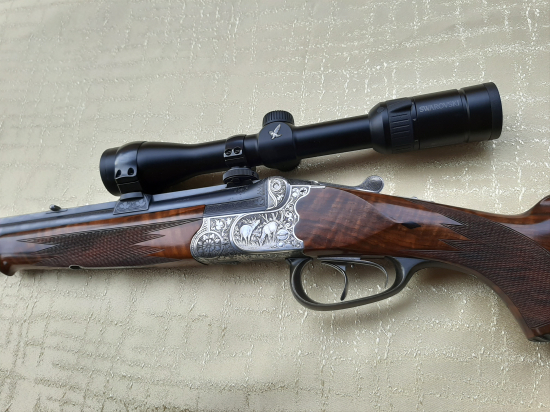 Nové zapažbení kulobroku Kerner Suhl,plus repase a montáž,moje práce.