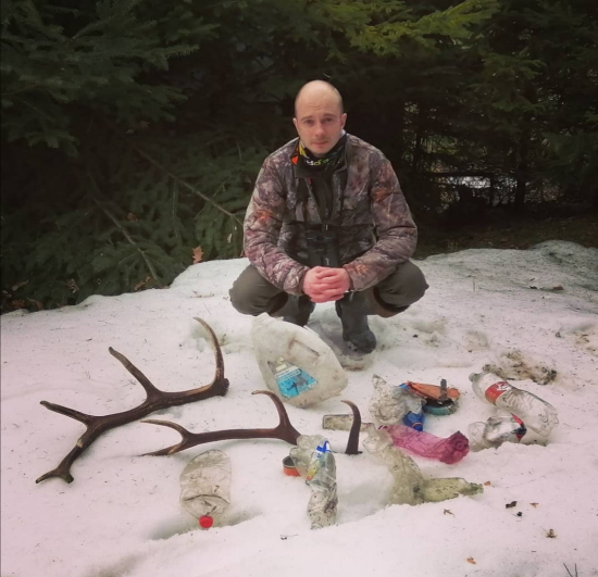 Každá vychádzka odpadky sem tam aj nejaký zhod