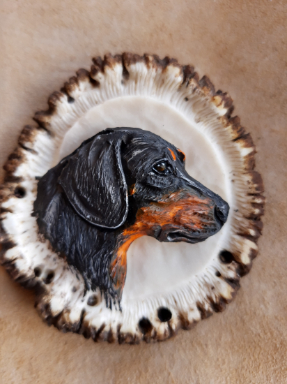 Kopov portret podla fotky