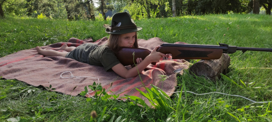 Střelba na mysliveckém dni