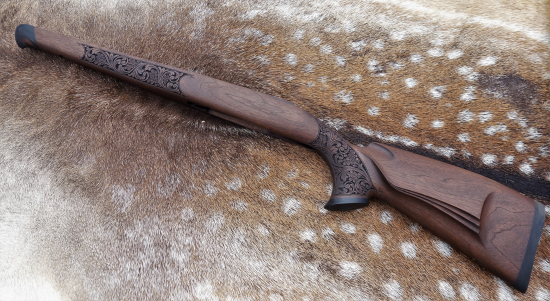 Úprava a zdobení pažby na CZ 557