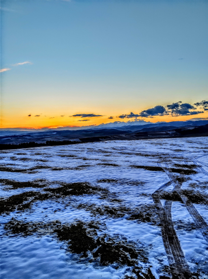 Zapadajúce lúče slnka