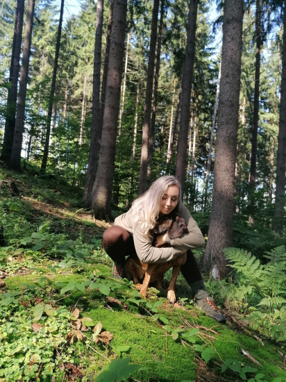 Užívame les :)