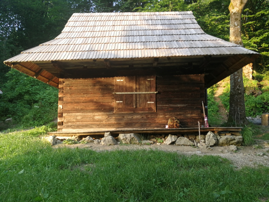 Poľovnícka chatka na Liptove