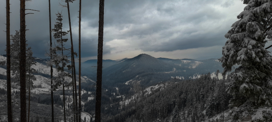 Dolina Čierného Váhu z Patrie