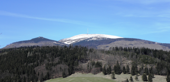 z Besníka Kráľová hoľa