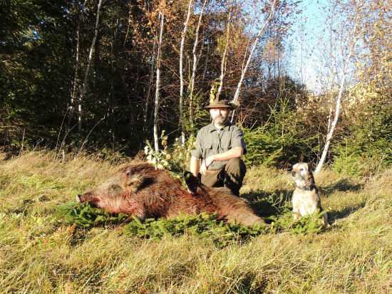 Sv. Hubert a Diana dopriali