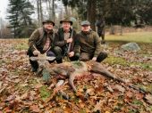 Rodinné poľovnícke trio…