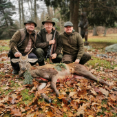 Rodinné poľovnícke trio…