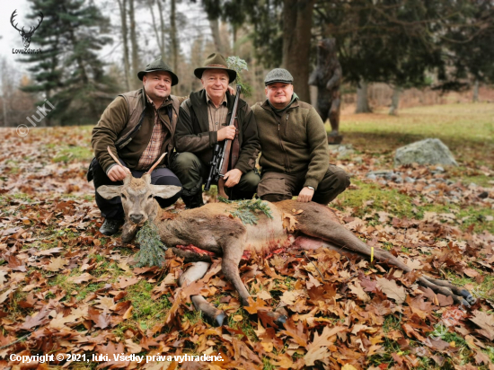 Rodinné poľovnícke trio…