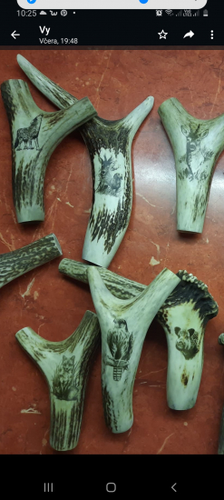 Na poľovnícke  palice