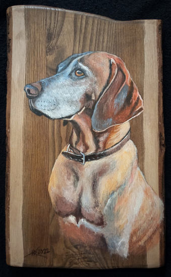 Portrét starej vyžly