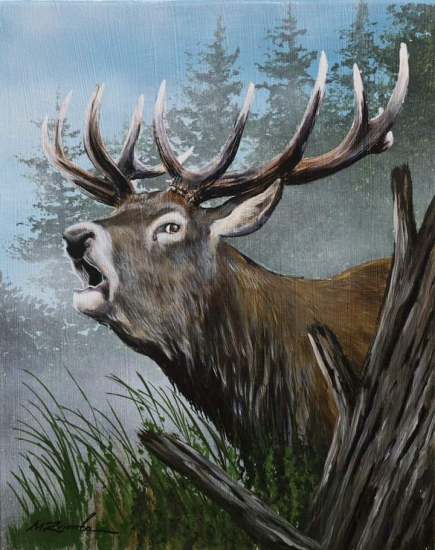 Portrét Jeleňa v ruji