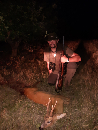 Pozvání u kamaráda v sousední honitbě 3.8. 2022