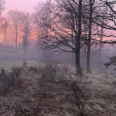 Pri západe slnka :)