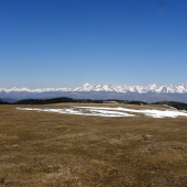 pohľad na Tatry z Liptova