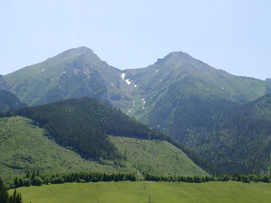 Júnová Ždiarska vidla a Havran