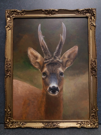 Srnec - olej 30x40