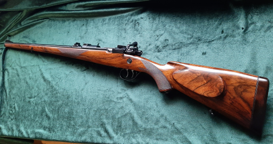 Kompletní repase kulovnice Mauser 98,moje práce.