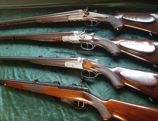 Kompletní repase zbraní, moje práce.