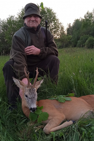 LOVU ZDAR k úlovku môjho 83 ročného otca